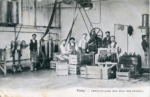 Carte postale allier - carte, vichy