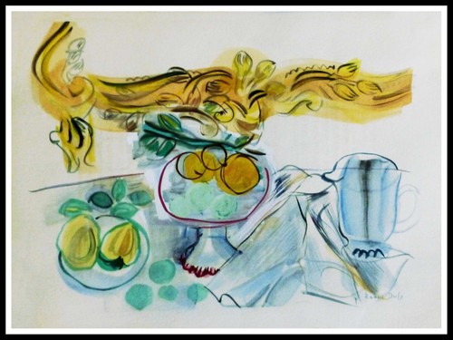Raoul dufy fruits vermeils - dufy,