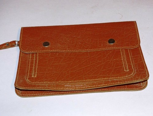 Ancienne sacoche cuir - sacoche,