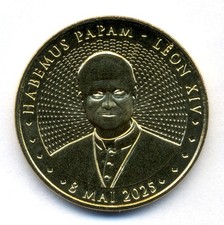65 LOURDES Léon XIV, Habemus Papam, 8 mai 2025, Monnaie de Paris