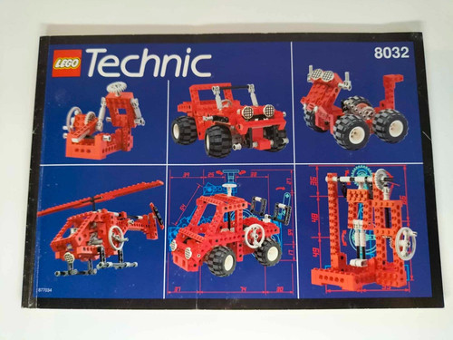 Notice lego technic 8032 multi - notice,