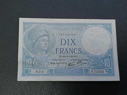 Billet francs minerve - francs,