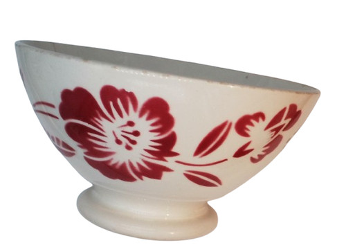 French vintage digoin bol - french,