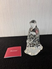 Vierge marie en cristal de Baccarat