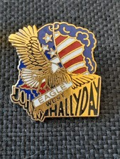 Pin’s Johnny Hallyday. Eagle