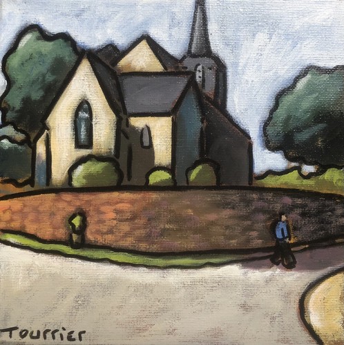 Tableau nièvre morvan église - tableau,