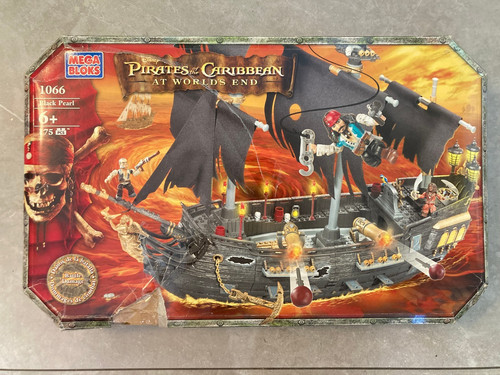 Mega bloks 1066 black pearl - mega,