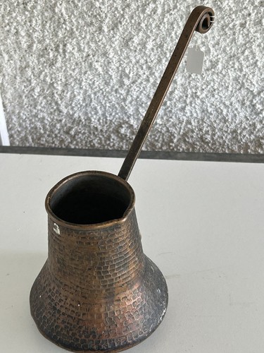 Vieux récipient cuivre - récipient,