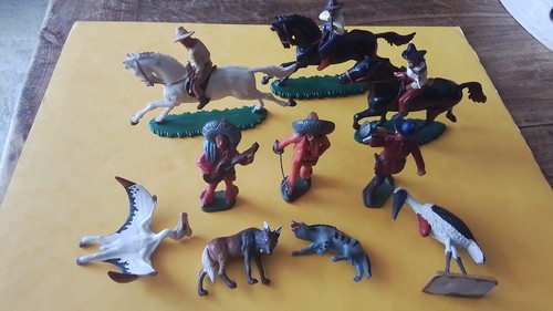 Starlux lot anciens cavaliers - lot,