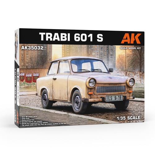 Trabi 601 scale model - 601,