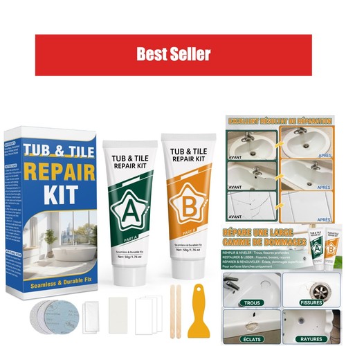 Kit réparation carrelage - réparation,