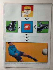 PUBLICITE 1991 - NIKE TIEMPO PRO D - CHRISTIAN PEREZ