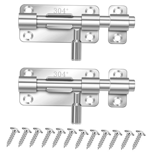 Verrou porte pcs loquet - porte,2,