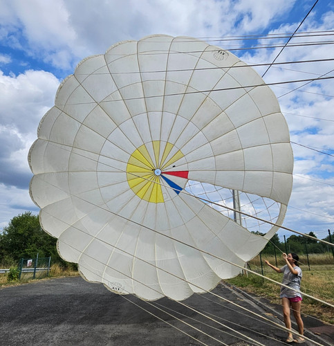 Parachute blanc efa - parachute,