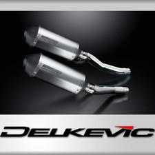 Yamaha XJ600 N/S Diversion 92-04 Echappement KIT-Silencieux 260mm X-Ovale Titane