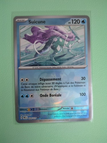 Carte pokemon suicune - carte,