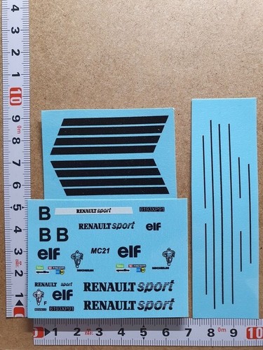 Decals renault master - 1/43,