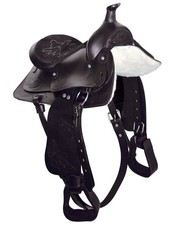 Selle western avec sangle et