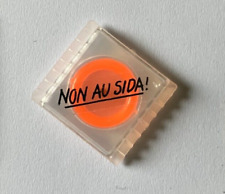 95 - Pin's PRESERVATIF NON AU SIDA !  - AIDS