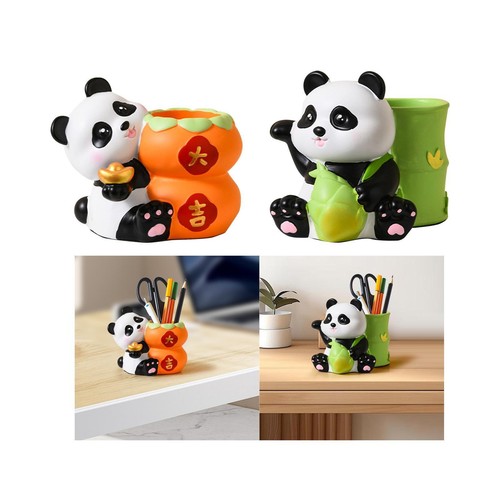 Porte stylo panda statue - panda, de
