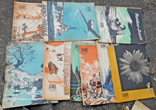 Lot revues scout ancienne - 10,