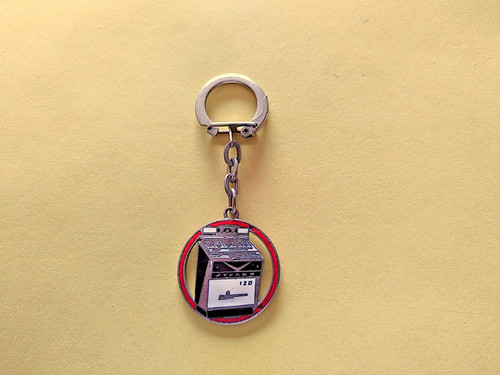 Ancien porte clés jukebox - porte,