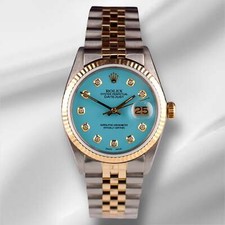 Rolex Datejust 36Mm 18K Yg Et