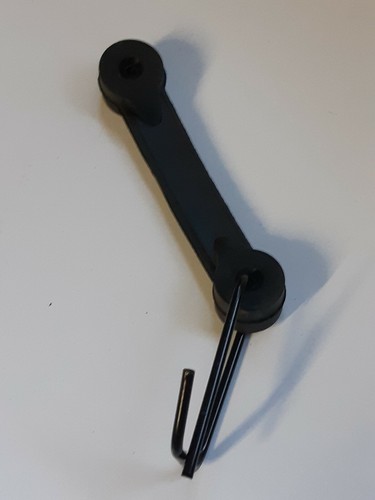 Attache capot déflecteur - attache,