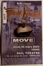FREAK KITCHEN TICKET BILLET