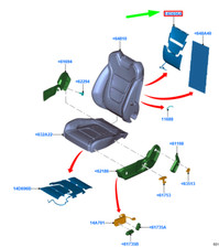 FORD RANGER T6 MK1 Élément