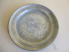 ASSIETTE PLAT ETAIN ZINN PEWTER XVIIIe P.F RAFINE BORDEAUX francois paquin ?
