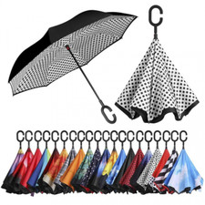 Parapluie inversé coupe-vent