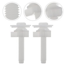  4 Pcs Fixation Abattant Wc Vis Accessoires De D'abattant Boulons Siège Toilette