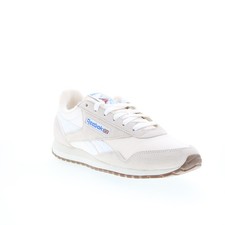 Reebok Classic AZ baskets pour hommes en suede blanc
