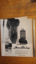 PUBLICITE ANCIENNE PUB ADVERT années 60 Moustaches - marcel Rochas