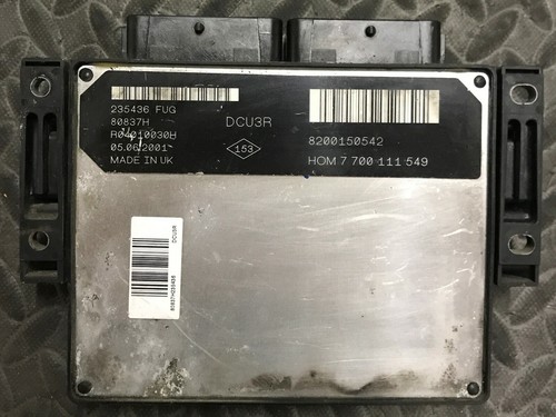 Calculateur moteur décodé