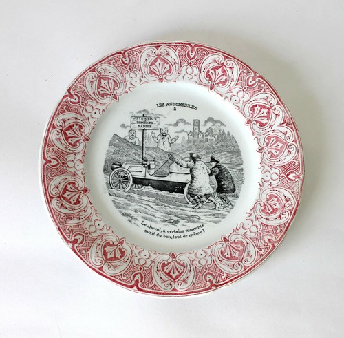 Rare ancienne assiette - assiette, st