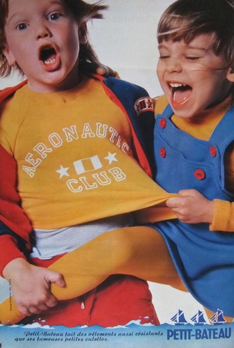 Publicité petit bateau - petit,