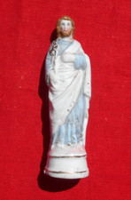 Jesus - Christ -  Petite Statuette en Biscuit  XIX  !