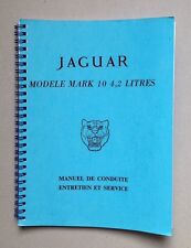 Manuel de conduite entretien