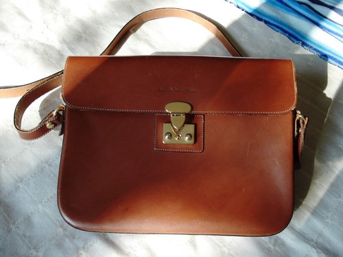 Porte document lancel cuir - porte,