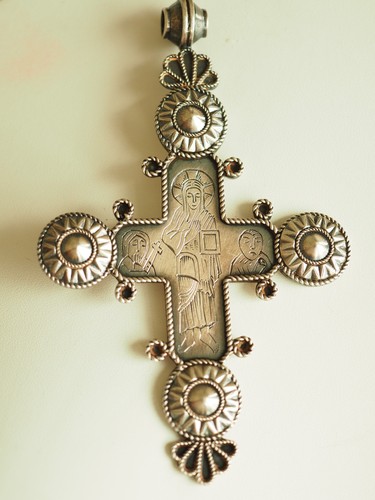 Croix ancien pendentif - croix, russe