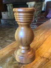 Bougeoir En Bois Tourné