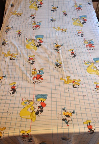 Drap plat vintage disney - plat,