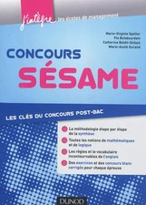 Concours Sésame - Les clés du concours post-bac: Les clés du concours post-bac, 