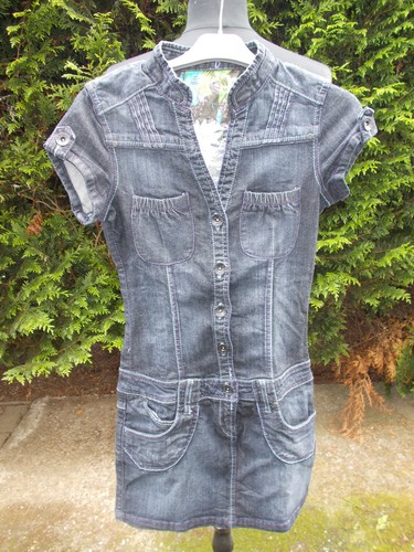 Robe jeans bleu - , stretch