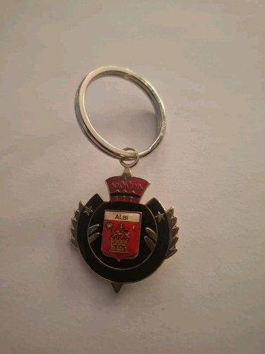 Porte clés emaillé blason - porte,