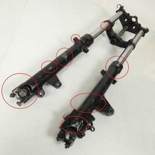 Fourche avec tés Showa pour