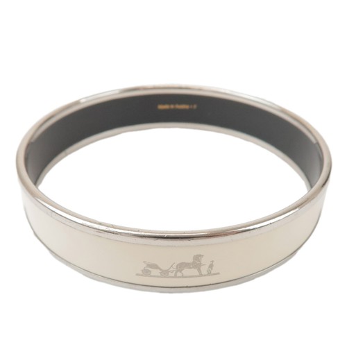 Hermes email bangle plated - hermes,