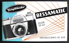MODE D'EMPLOI / INSTRUCTIONS FOR USE -  VOIGTLÄNDER BESSAMATIC  - AOUT 1959